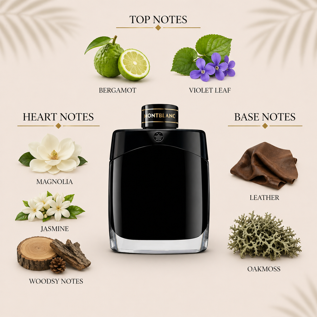 Montblanc Legend EDP Decant Sample notes