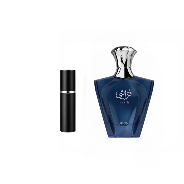 Afnan Turathi Blue EDP Decant Sample 5ml