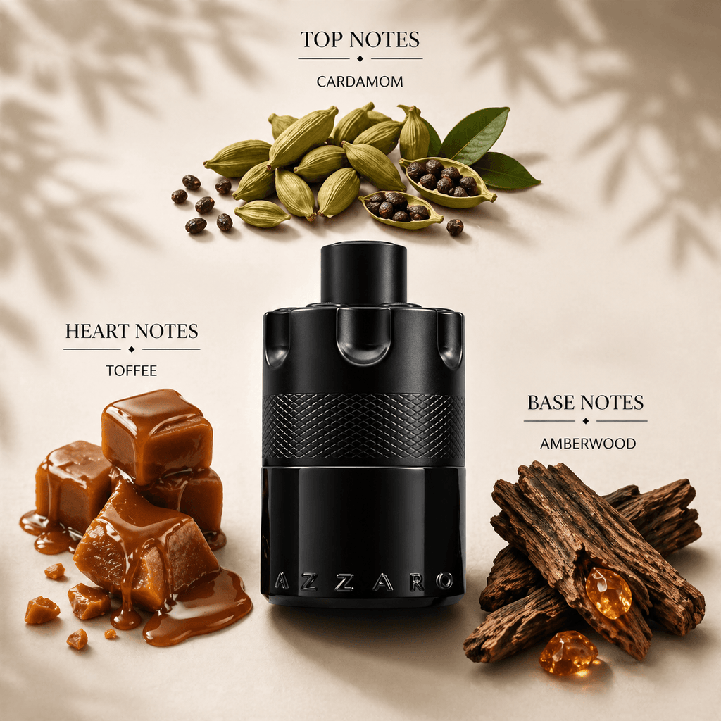 Azzaro The Most Wanted EDP Intense Decant Sample notes