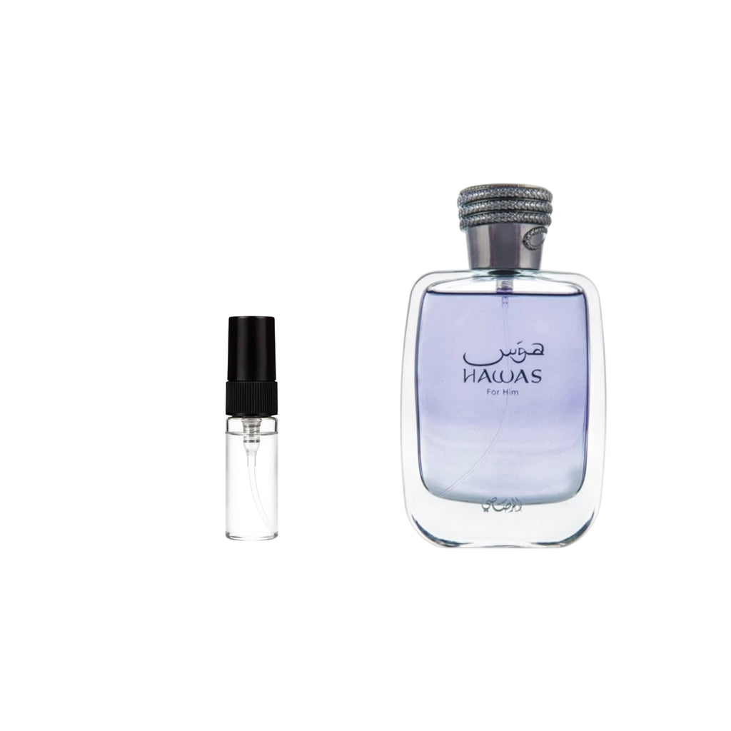 Rasasi Hawas EDP Decant Sample 2ml