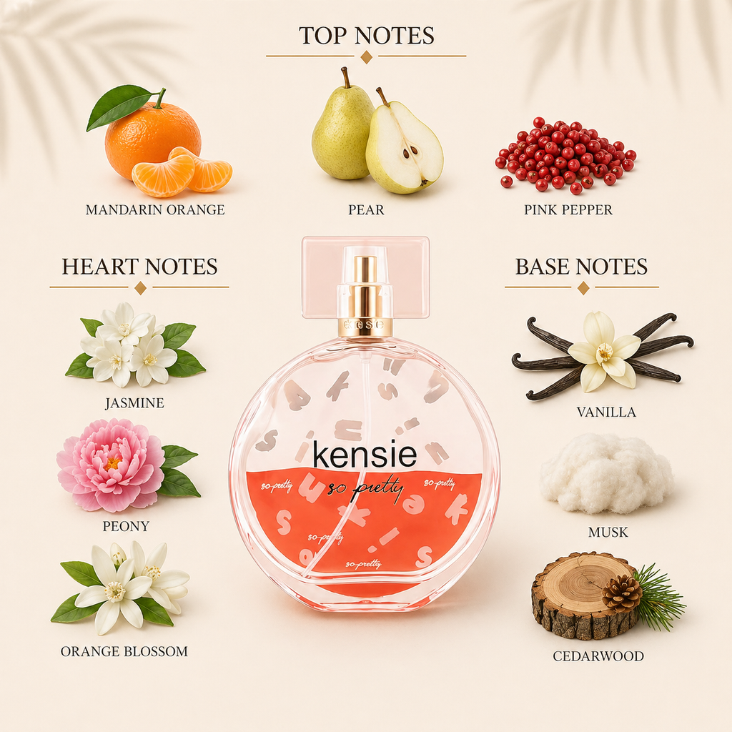 Kensie So Pretty EDP Decant Sample notes