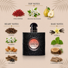 Yves Saint Laurent Black Opium EDP Decant Sample notes