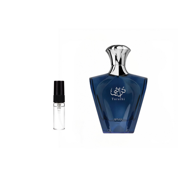 Afnan Turathi Blue EDP Decant Sample 2ml