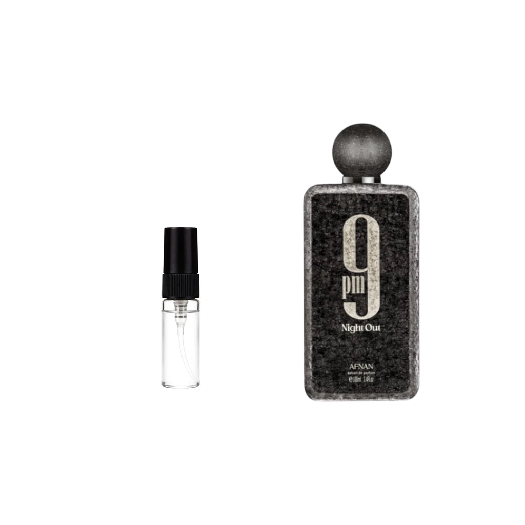 Afnan 9PM Night Out Decant Sample 2ml