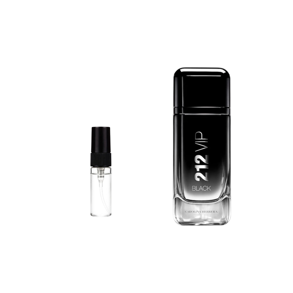 Carolina Herrera 212 VIP Black EDP Decant Sample 2ml